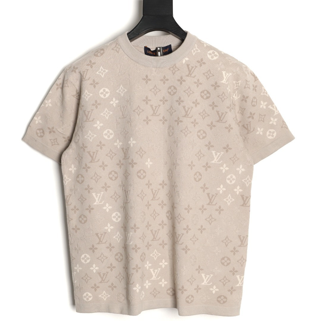 l0vis Vvtt0n knitting short-sleeved t-shirt