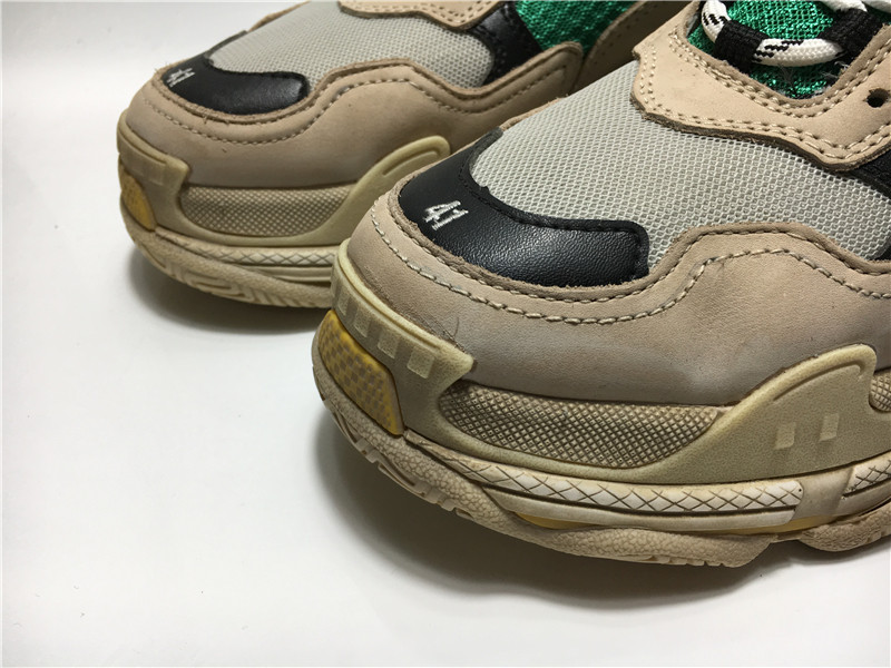 UA TRIPLE S TRAINER YELLOW GREEN