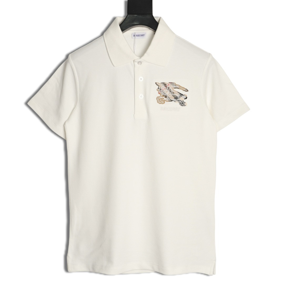 Bv*b*rry short-sleeved polo shirt
