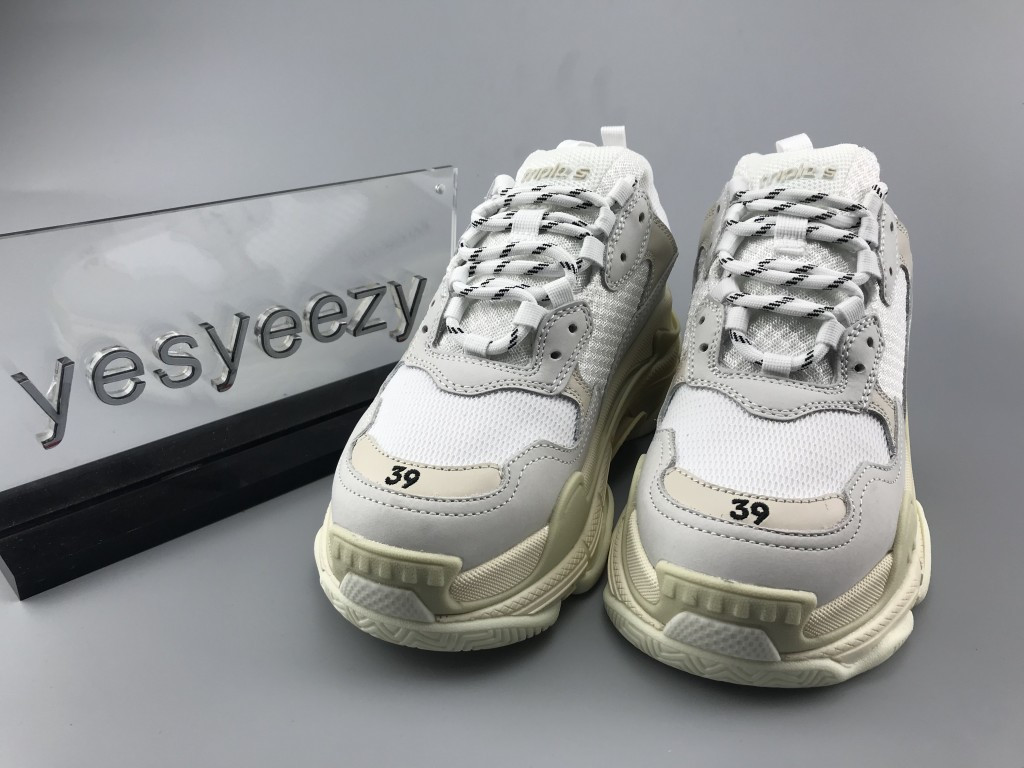 UA Triple S White