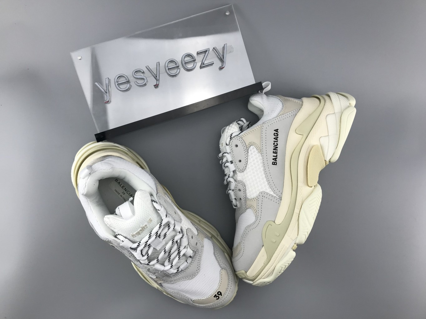 UA Triple S White