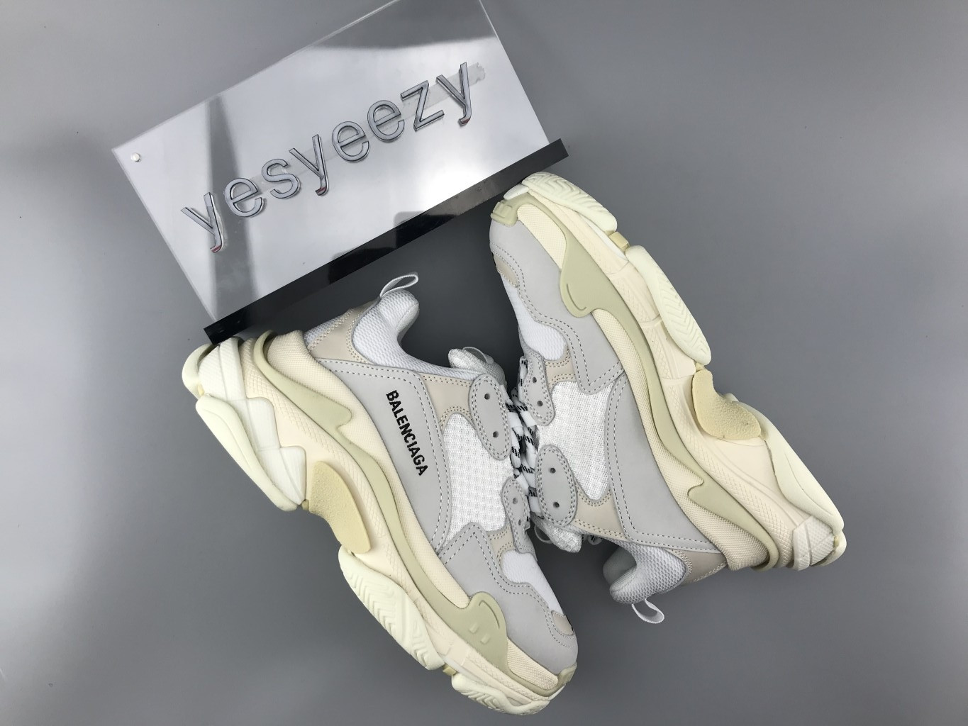 UA Triple S White