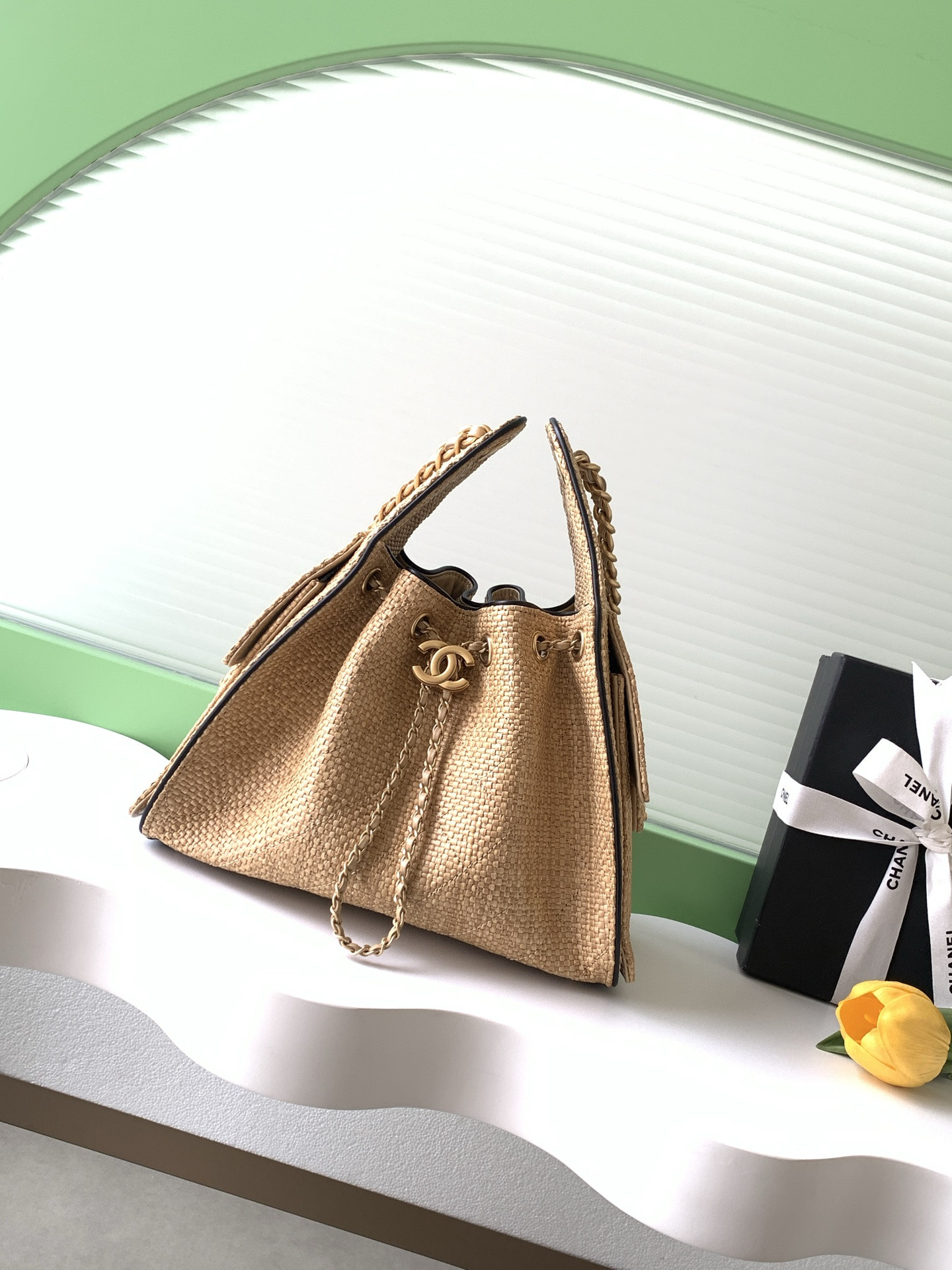 Ch**el 25c bucket bag 30x26x14cm