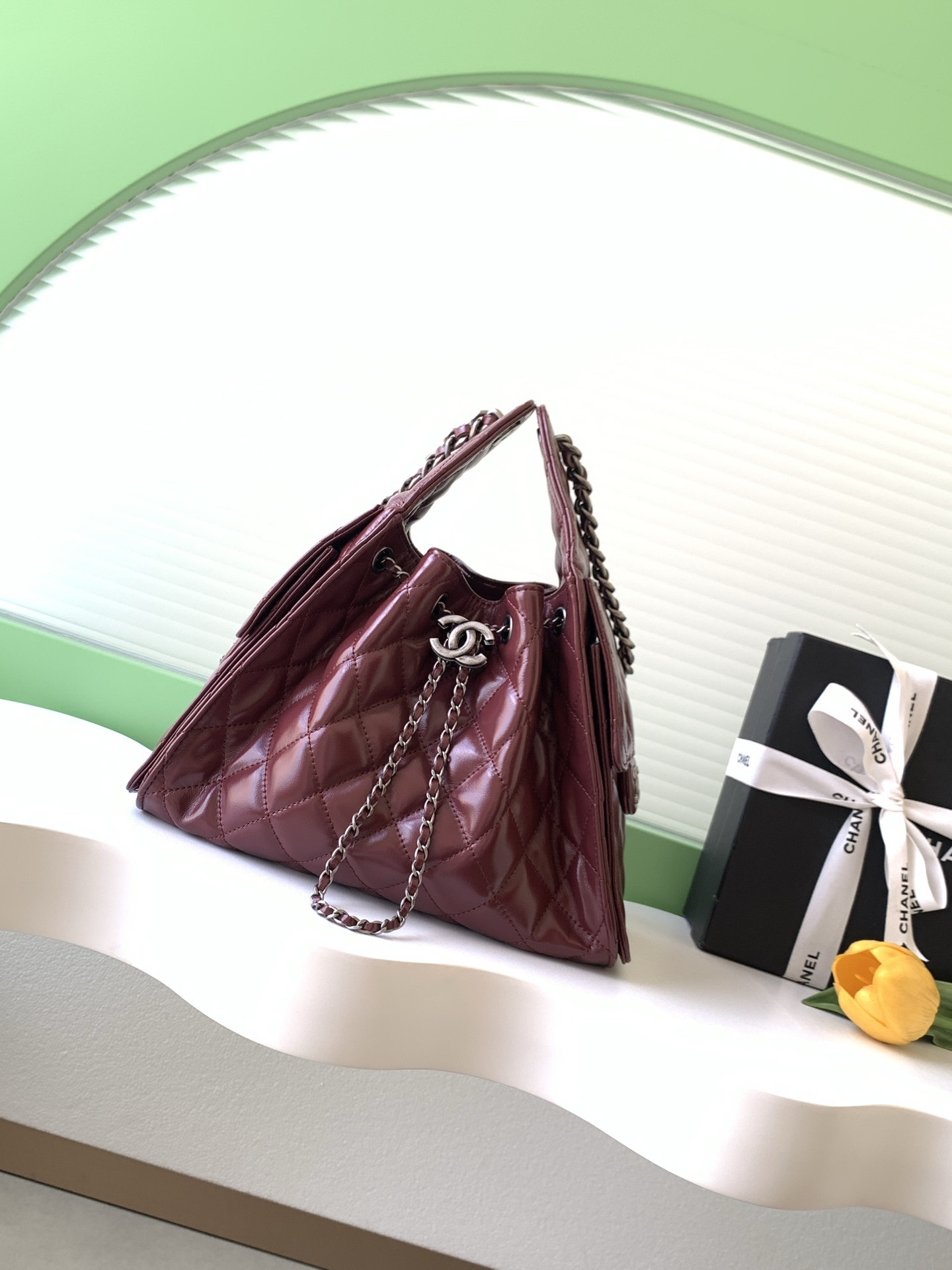 Ch**el 25c bucket bag 26x30x14cm