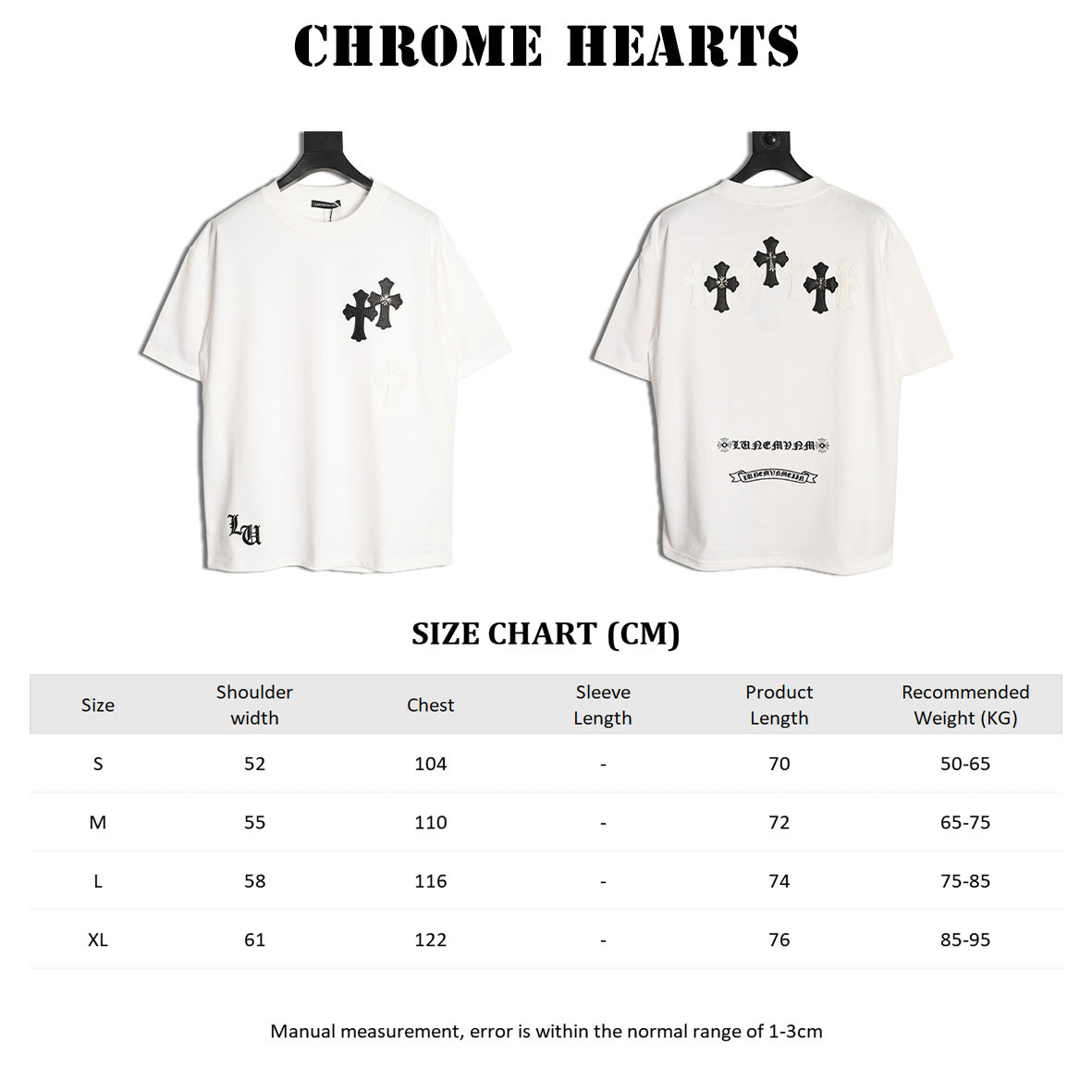 Ch*0me He**ts short-sleeved t-shirt