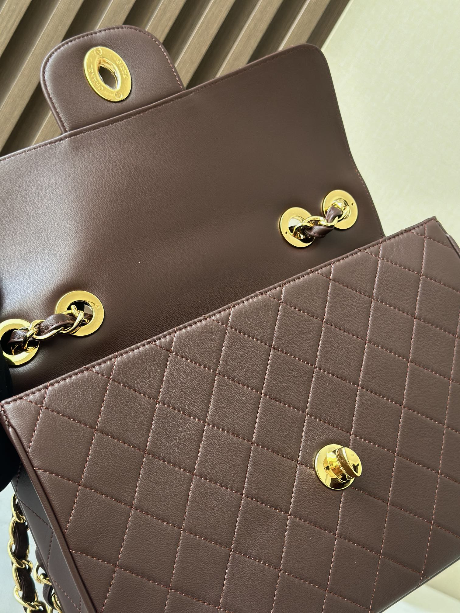 Ch**el flap bag 30x21x8cm