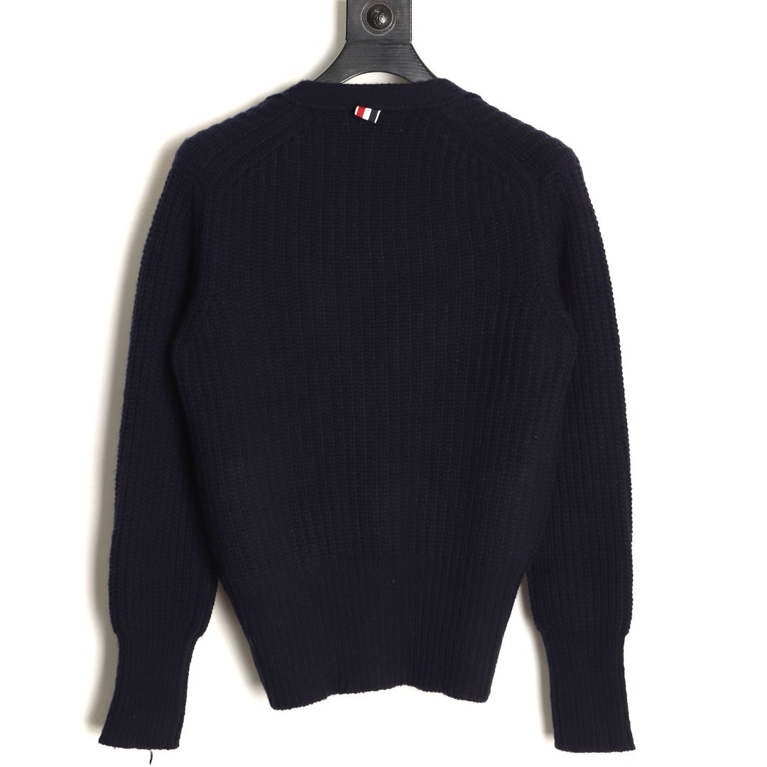 THOM BROWNE Wool Cardigan