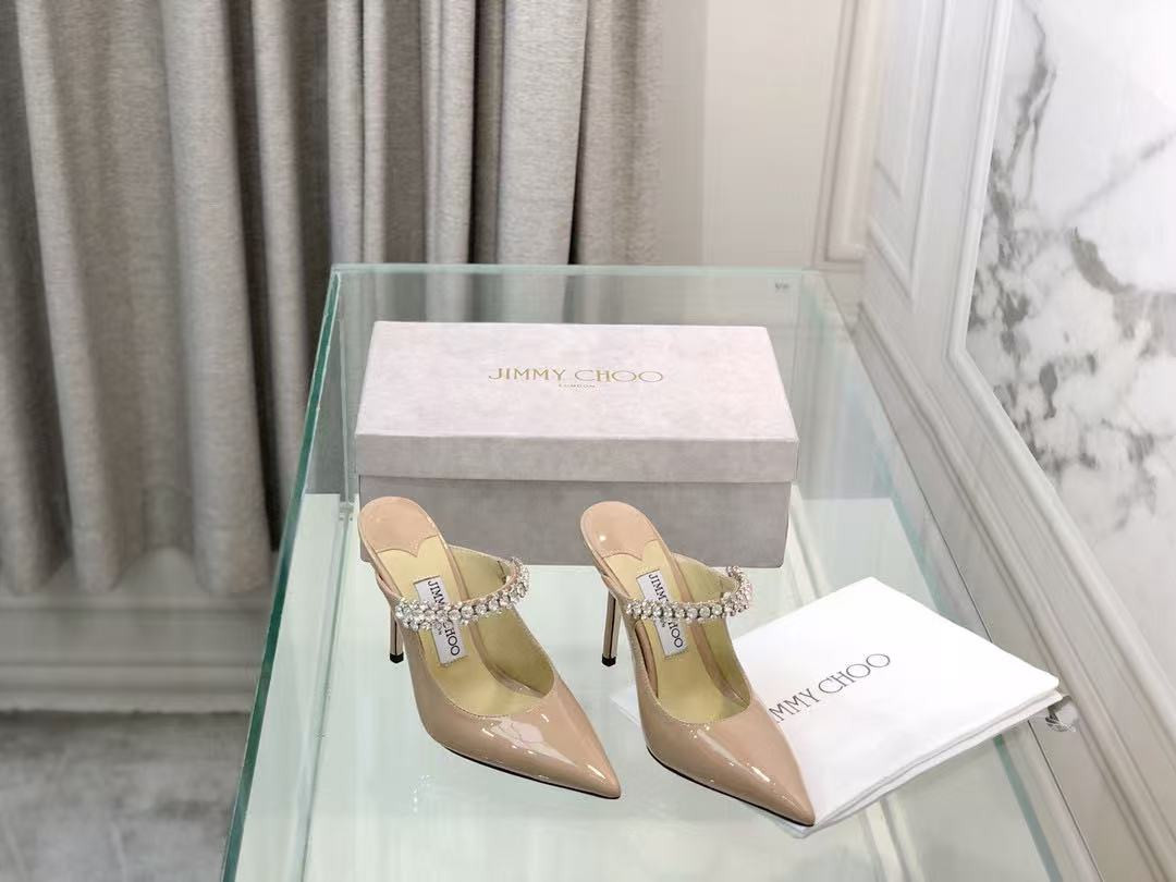 UA J1m*y Ch00 Mules En Cuir Bing