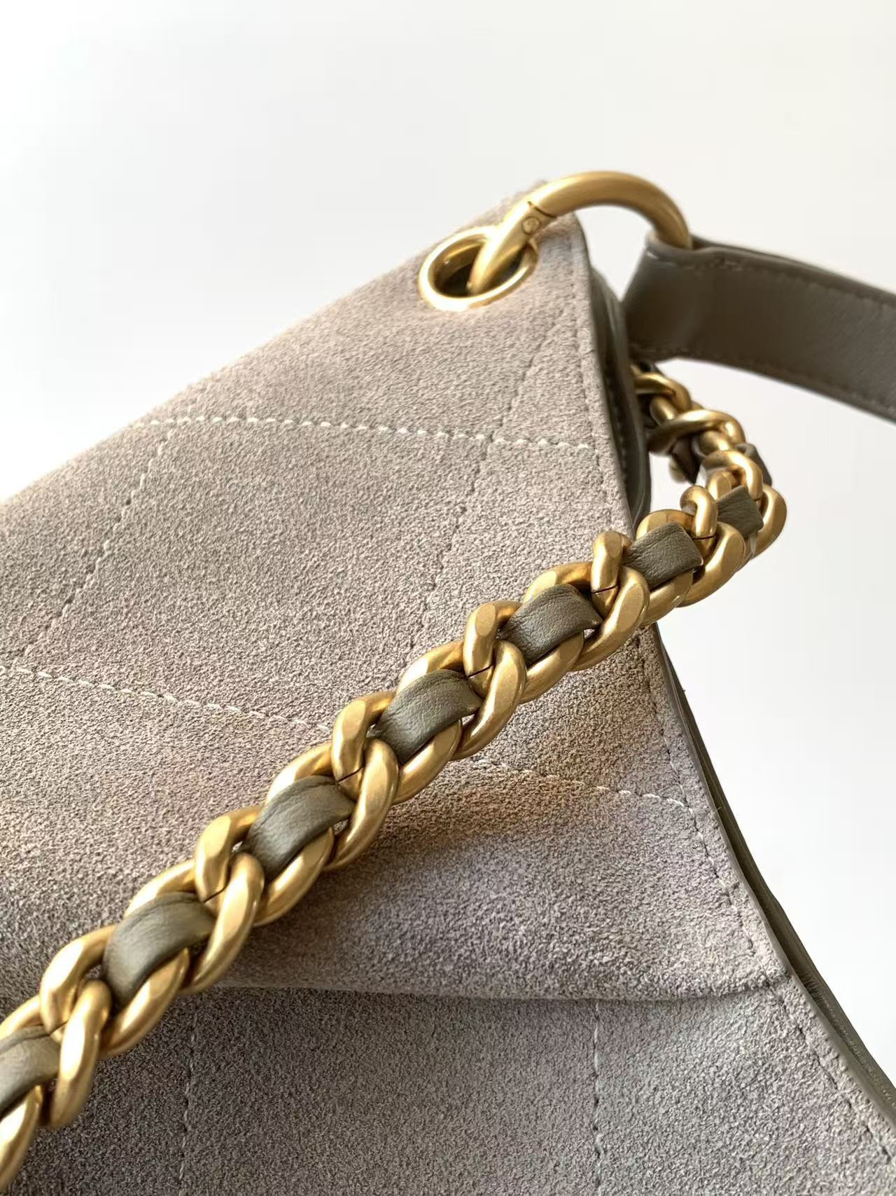 Ch**el hobo bag as5978 29x35x13cm