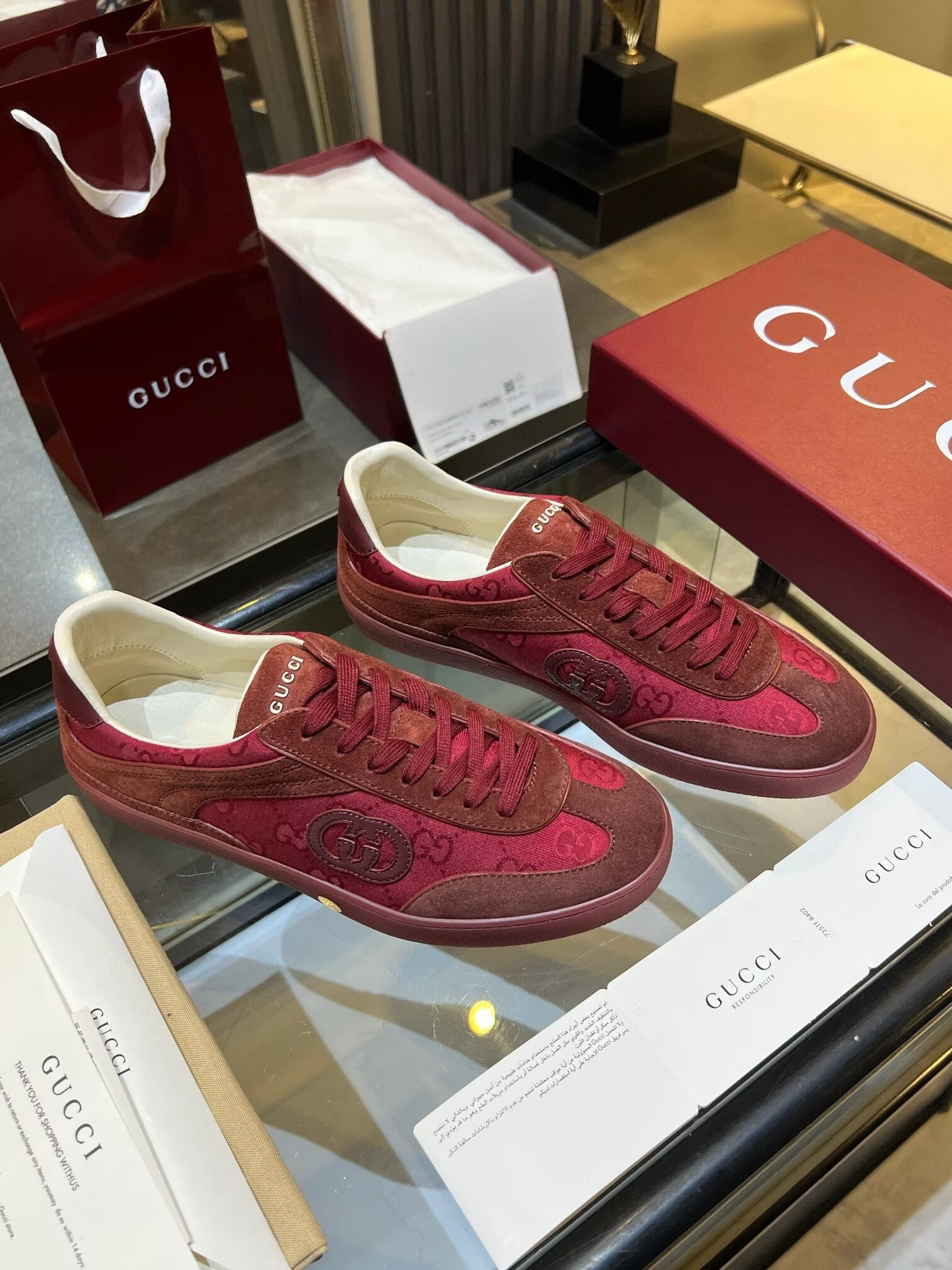 ua Gvc*1 g75 sneaker rosso ancora