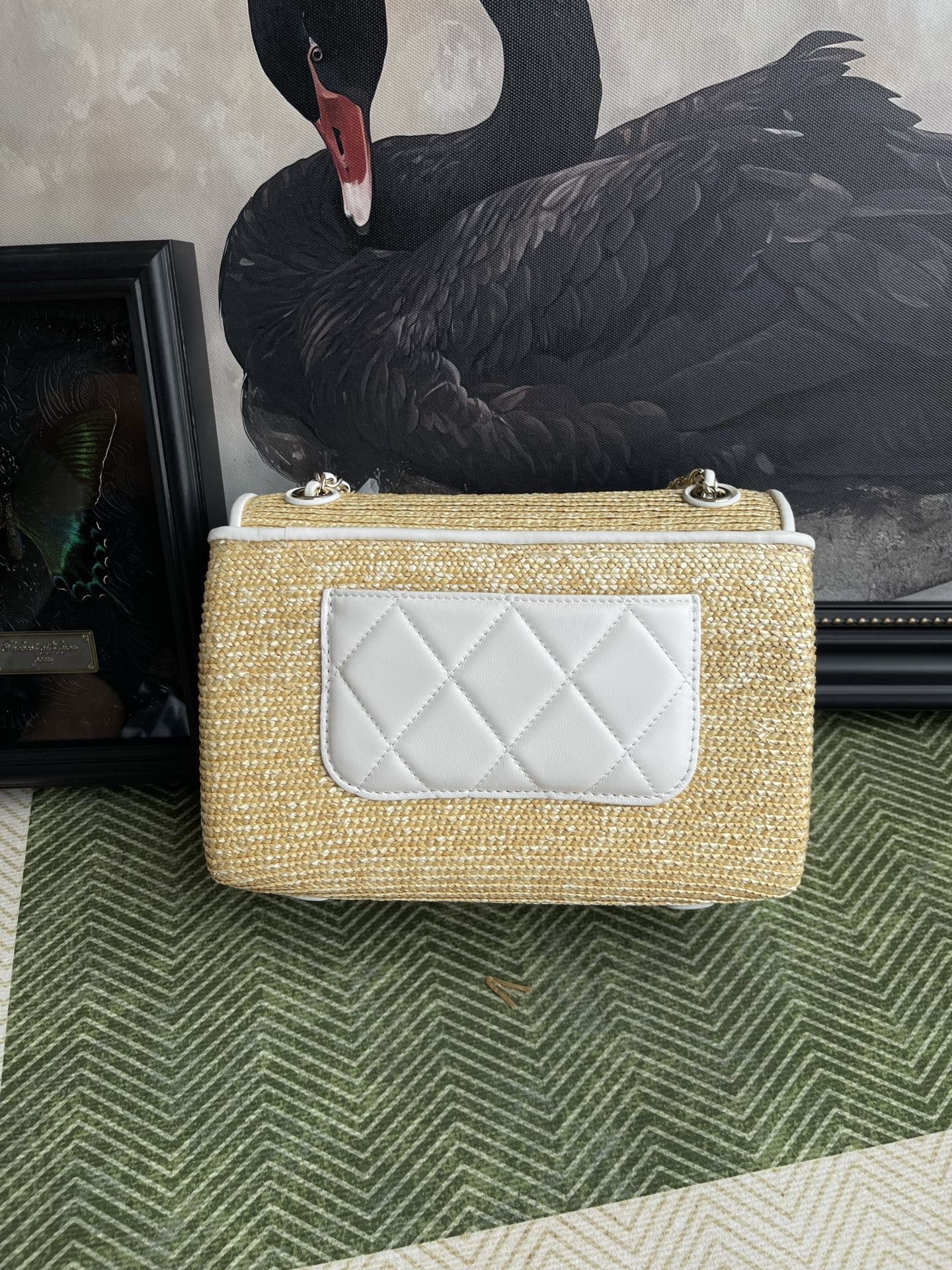 Ch**el flap bag as6017 23x14.5x6cm