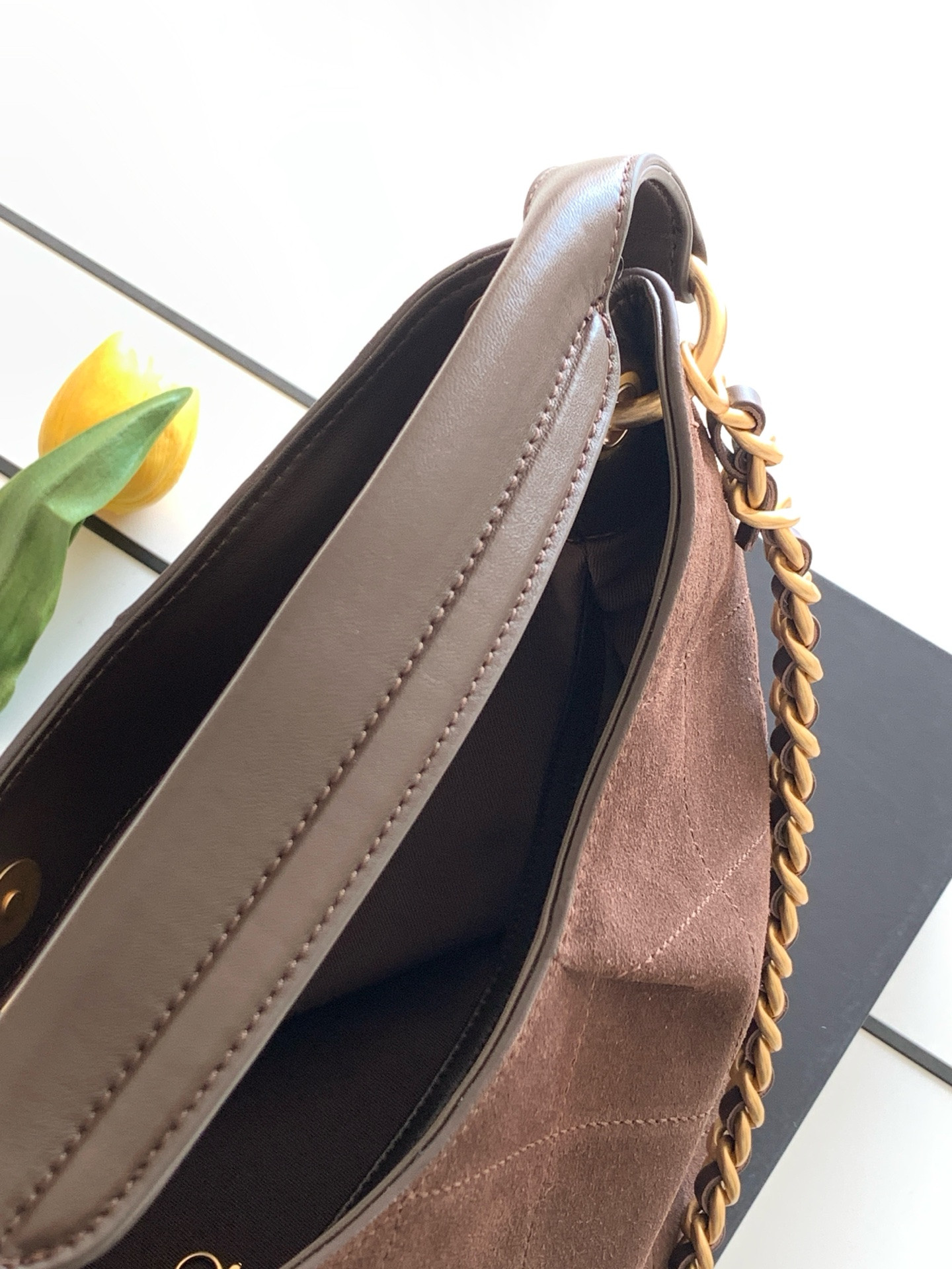 Ch**el hobo bag 24x31x10cm