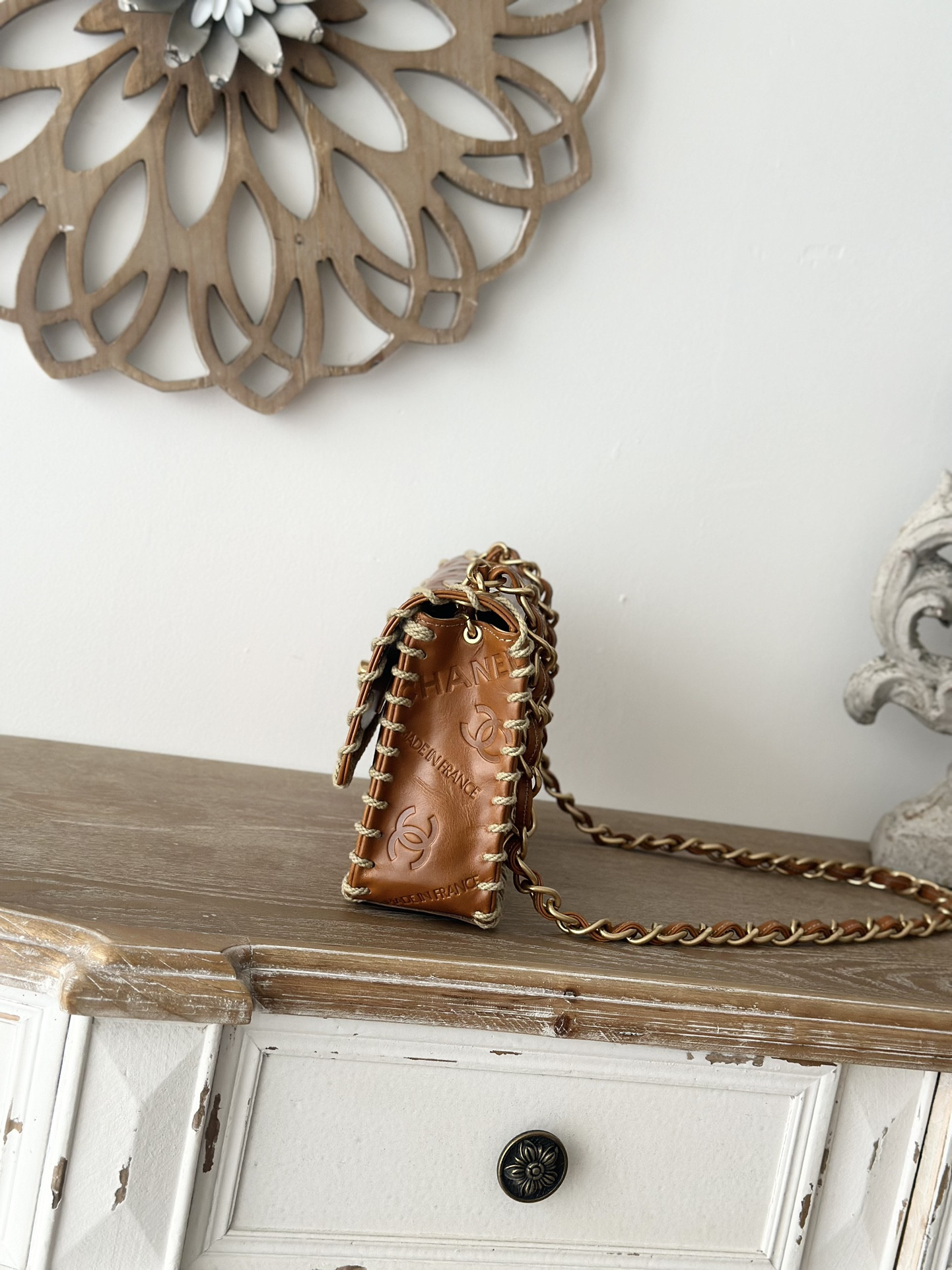 Ch**el flap bag 25x14x6cm