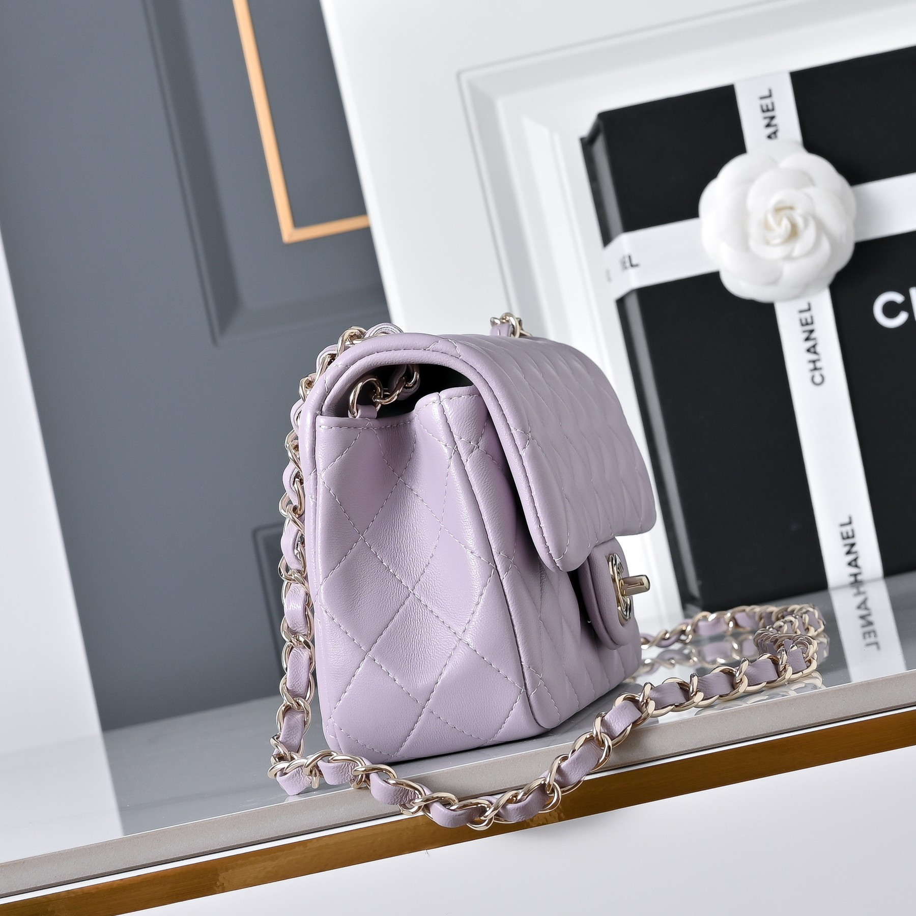Ch**el mini flap bag 20x12x6.5cm