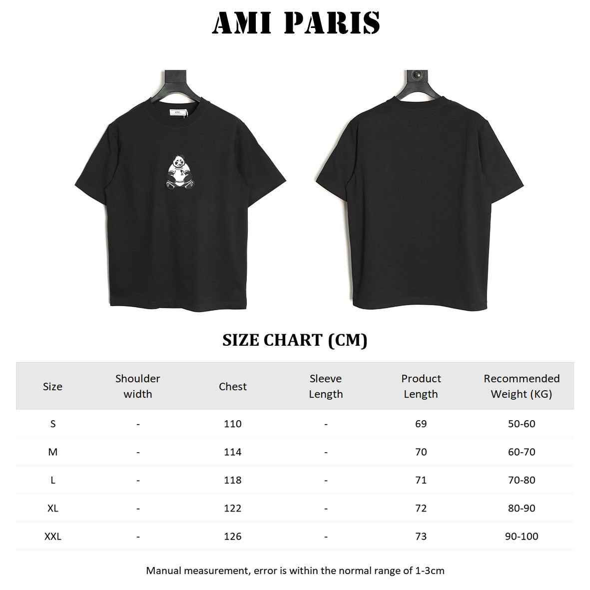 AMI PARIS 26SS Short-sleeved T-shirt