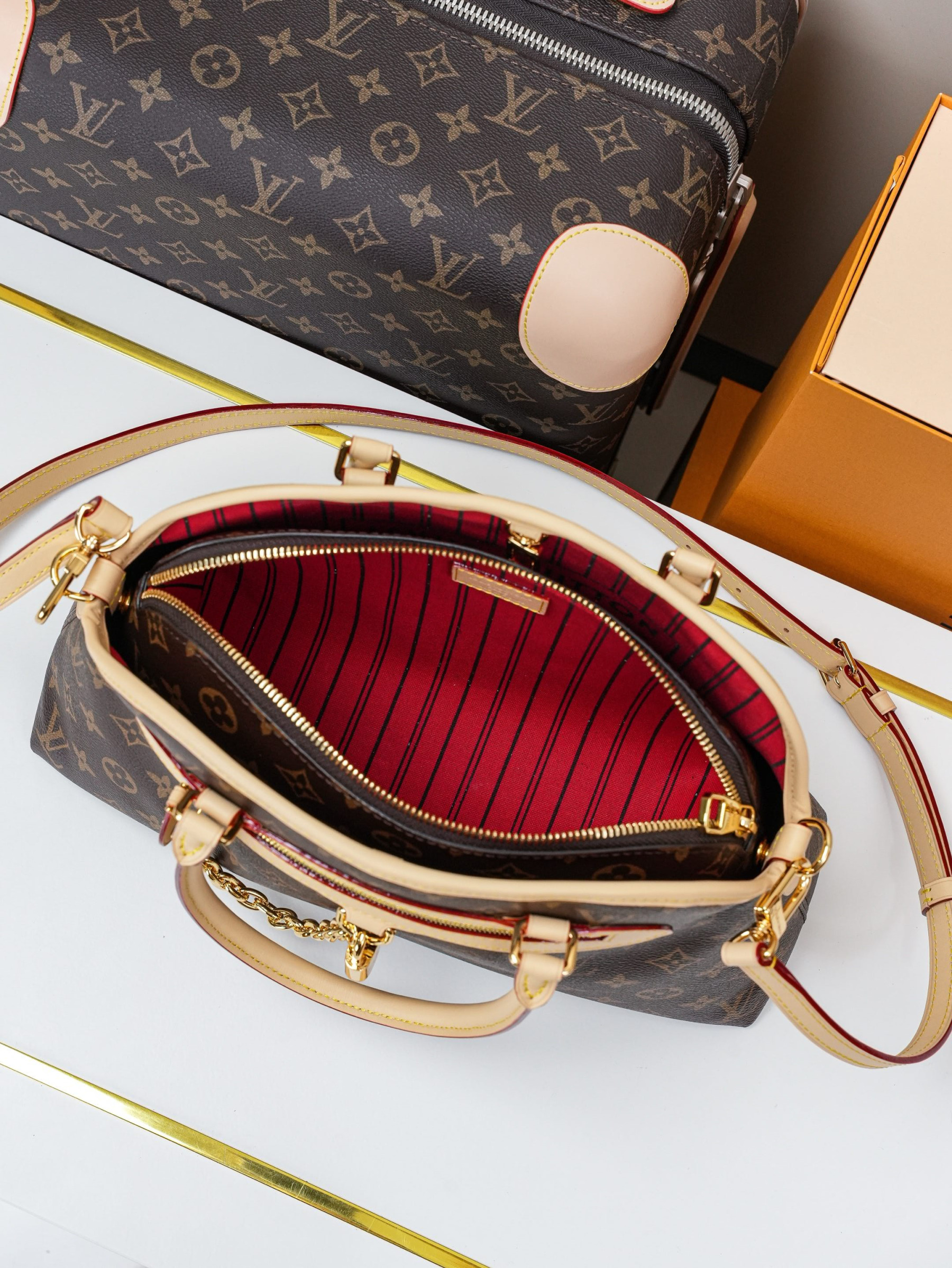 l0vis Vvtt0n monogram ever more pm handbag m15208 35x21x12cm