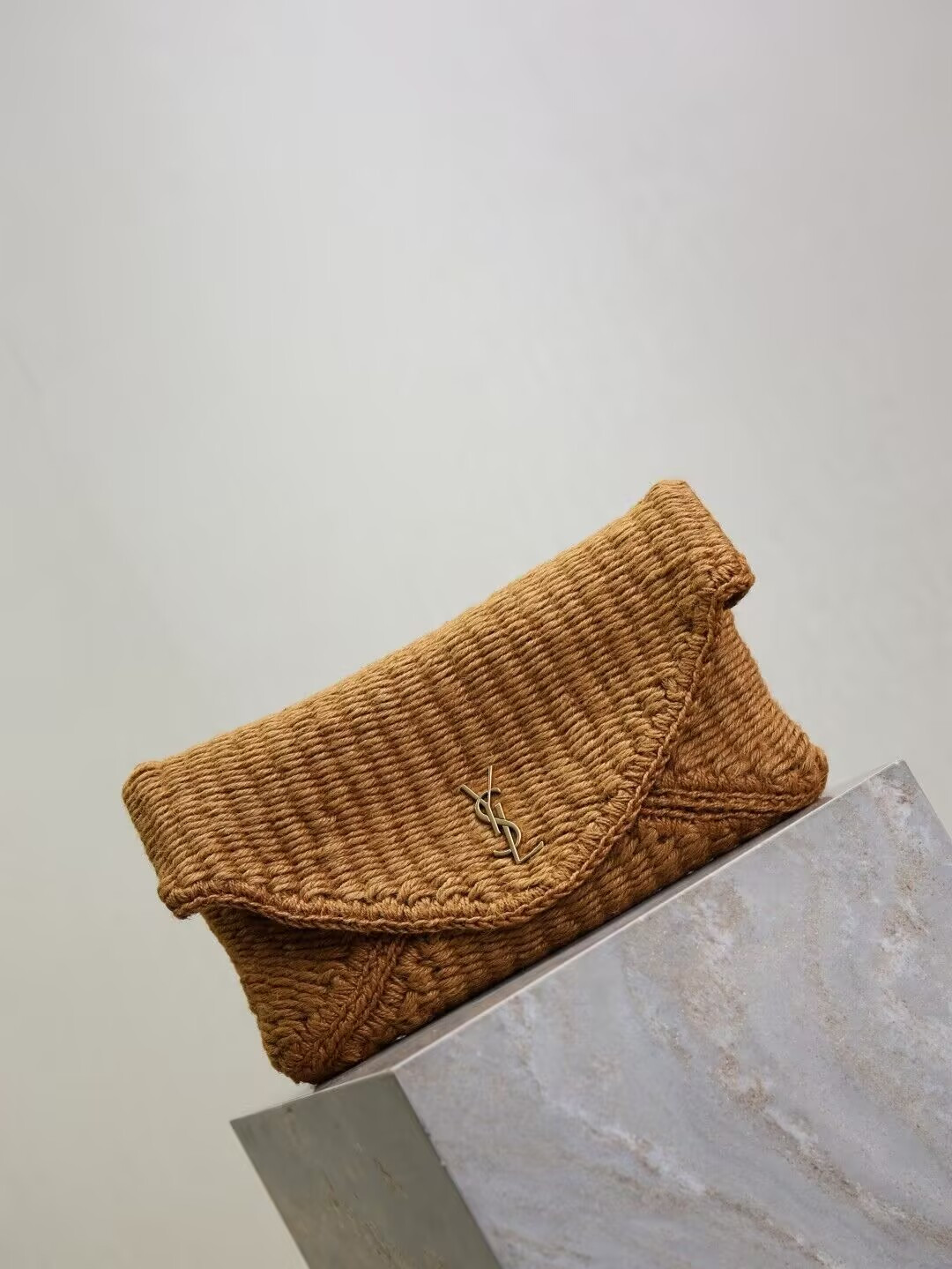 Y51 CASSANDRE Large Envelope Pouch in Rope 29.5x18x4.5cm
