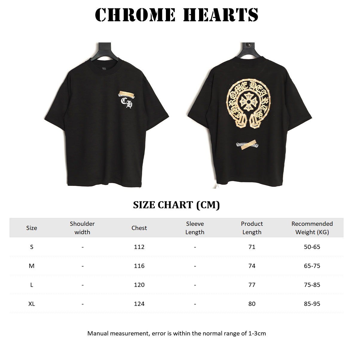 Ch*0me He**ts short-sleeved t-shirt
