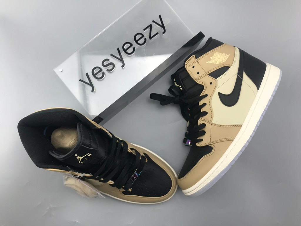 ua air jordan 1 high preM1vm wmns â€œfossilâ€