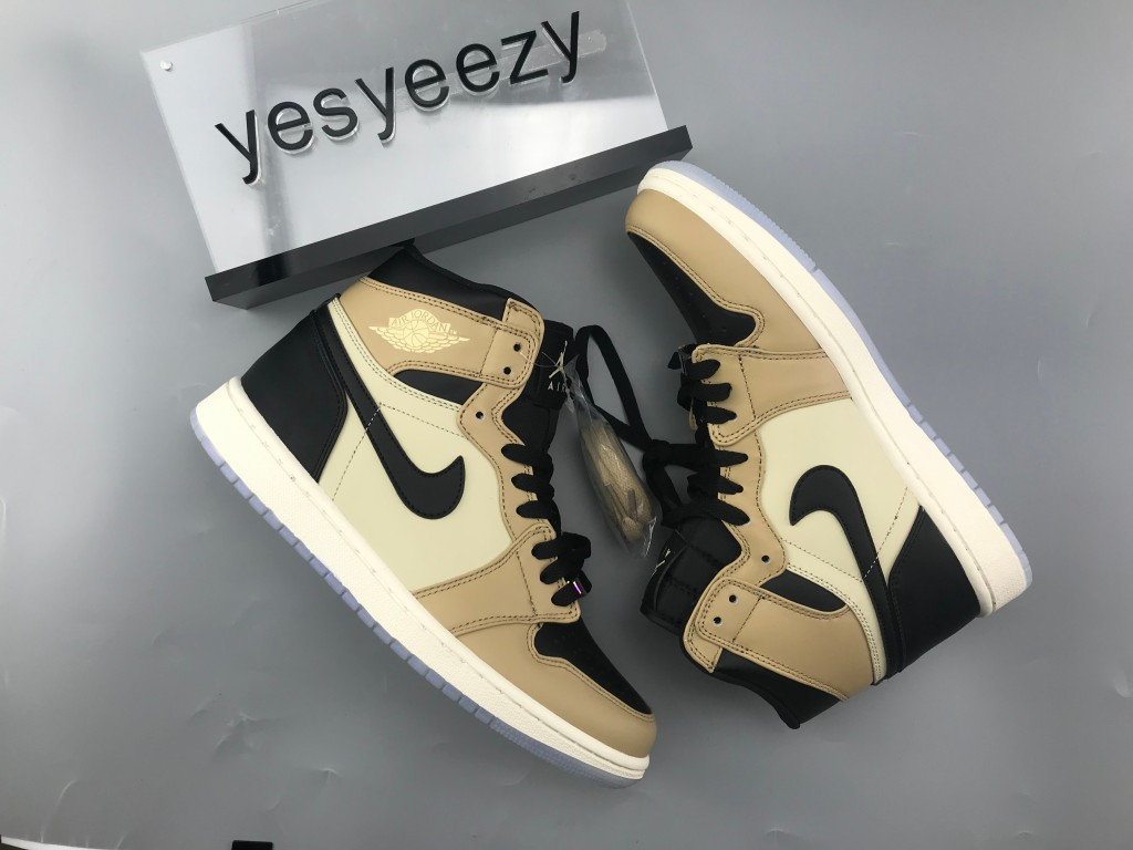 ua air jordan 1 high preM1vm wmns â€œfossilâ€