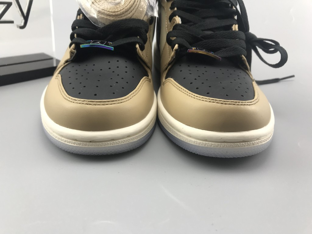 ua air jordan 1 high preM1vm wmns â€œfossilâ€