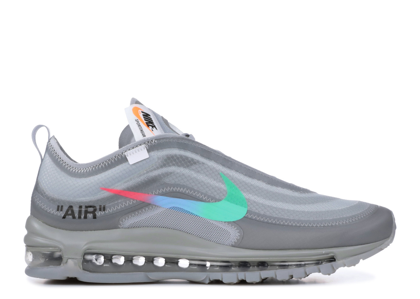 UA NIKE OFF-WHITE X AIR MAX 97 WHITE MENTA
