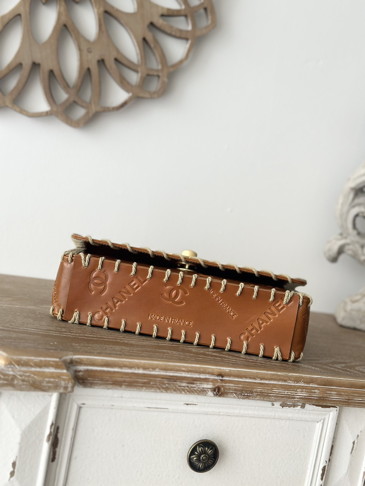 Ch**el flap bag 25x14x6cm