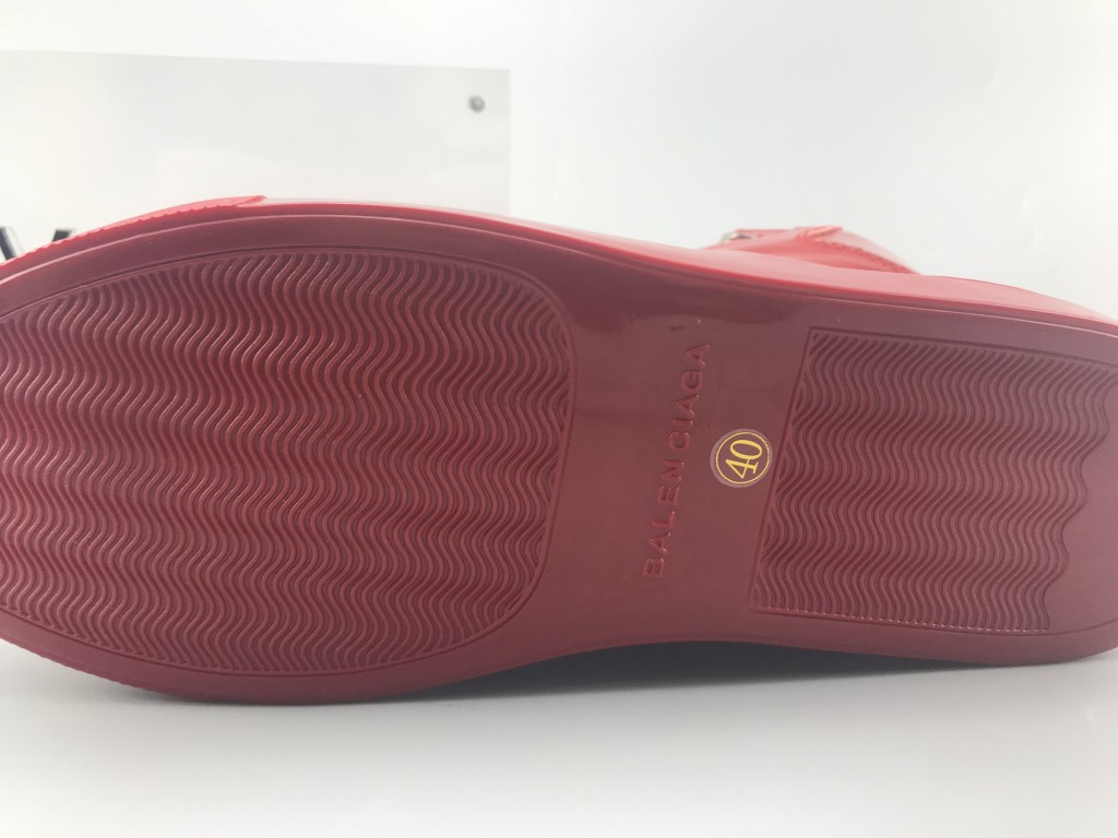 UA BG PAIRS HIGH SNEAKER RED