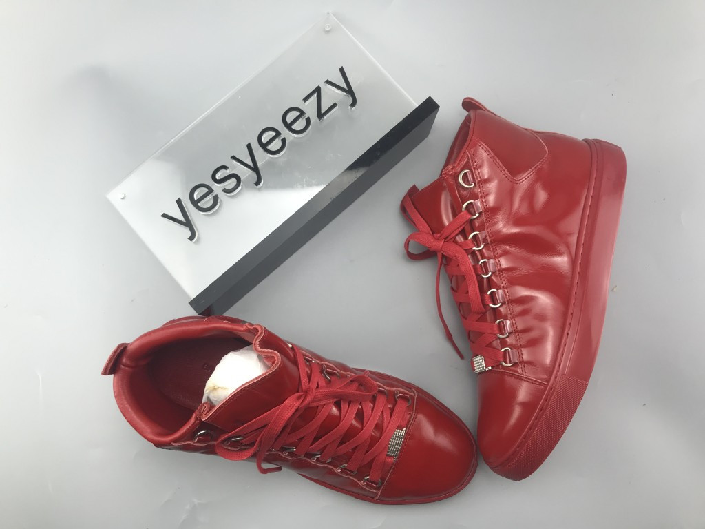 UA BG PAIRS HIGH SNEAKER RED