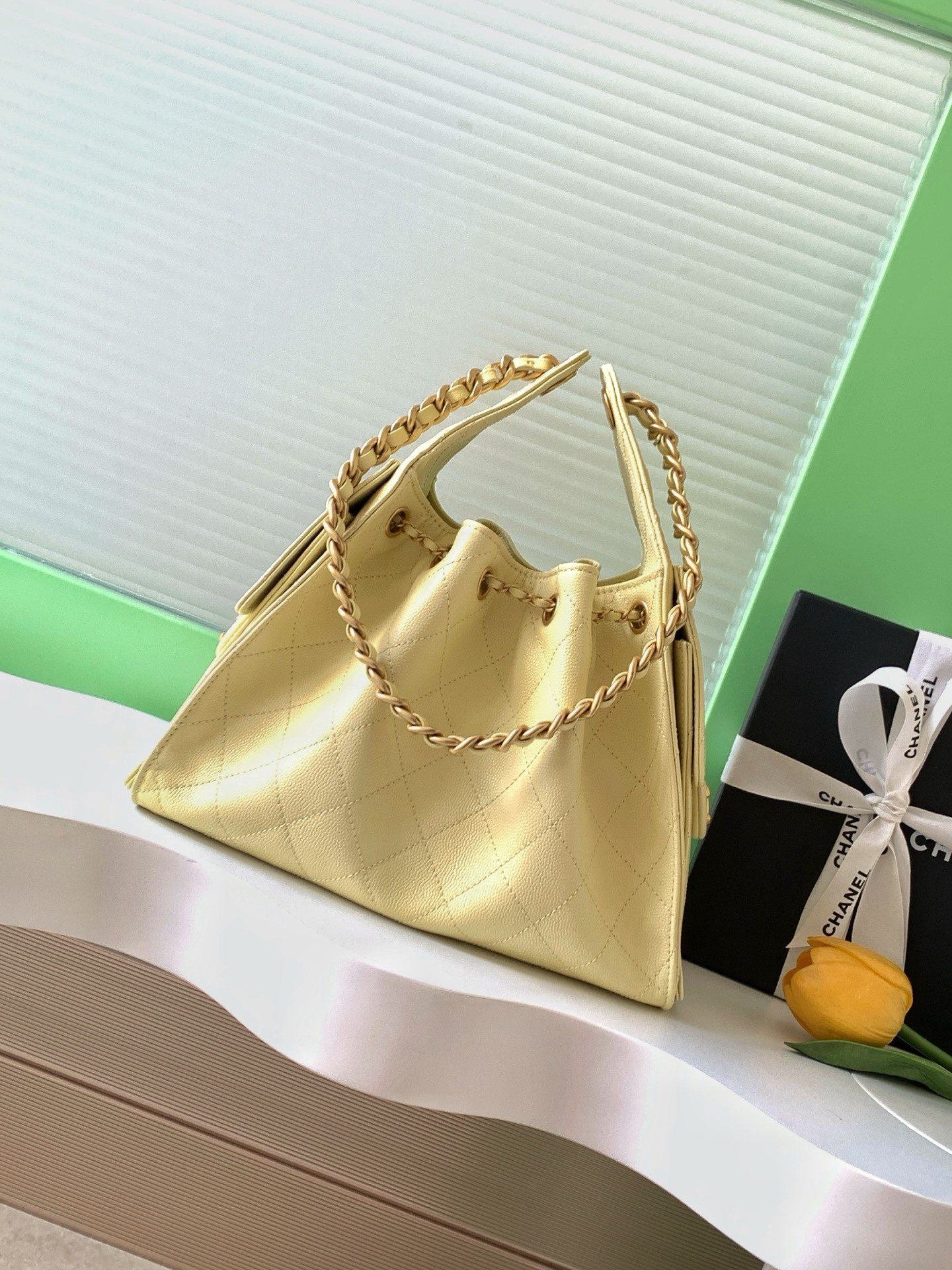 Ch**el 25c bucket bag 26x30x14cm