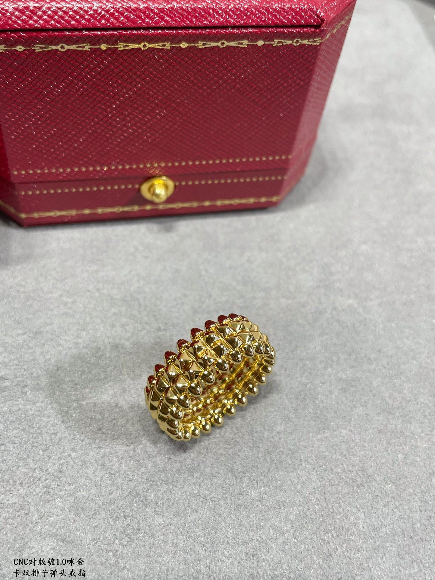 Ca*t1er Double-row bullet head Ring