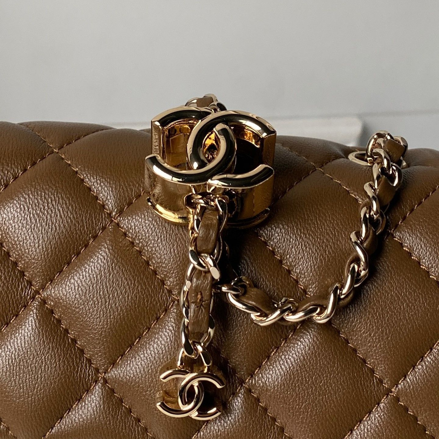 Ch**el classic flap handbag cf as5759 20x13x7cm