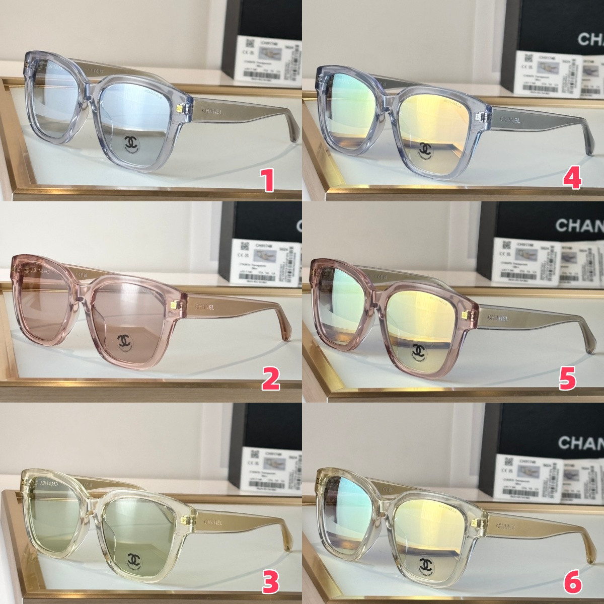 Ch**el glasses ch9174b 54-18-140