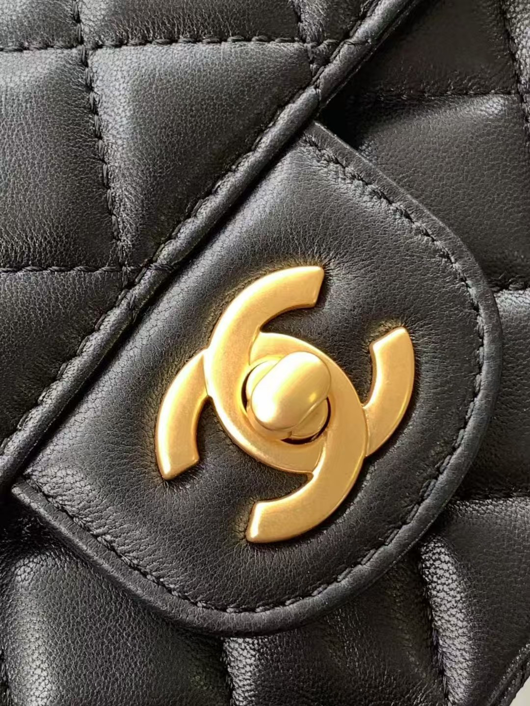 Ch**el Mini Flap Top Handle Bag 12x22x6cm
