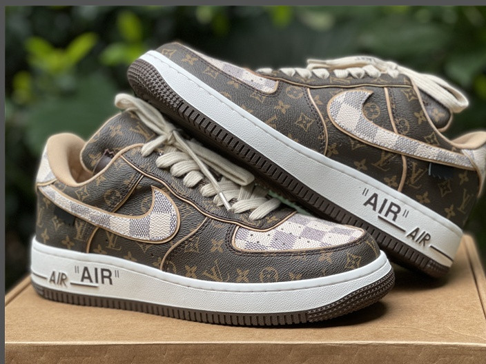 UA L0vis Vvtt0n X Nike Air Force 1 Low