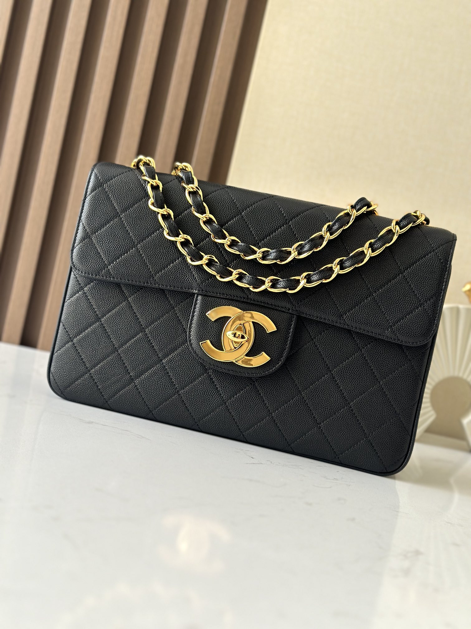 Ch**el flap bag 30x21x8cm