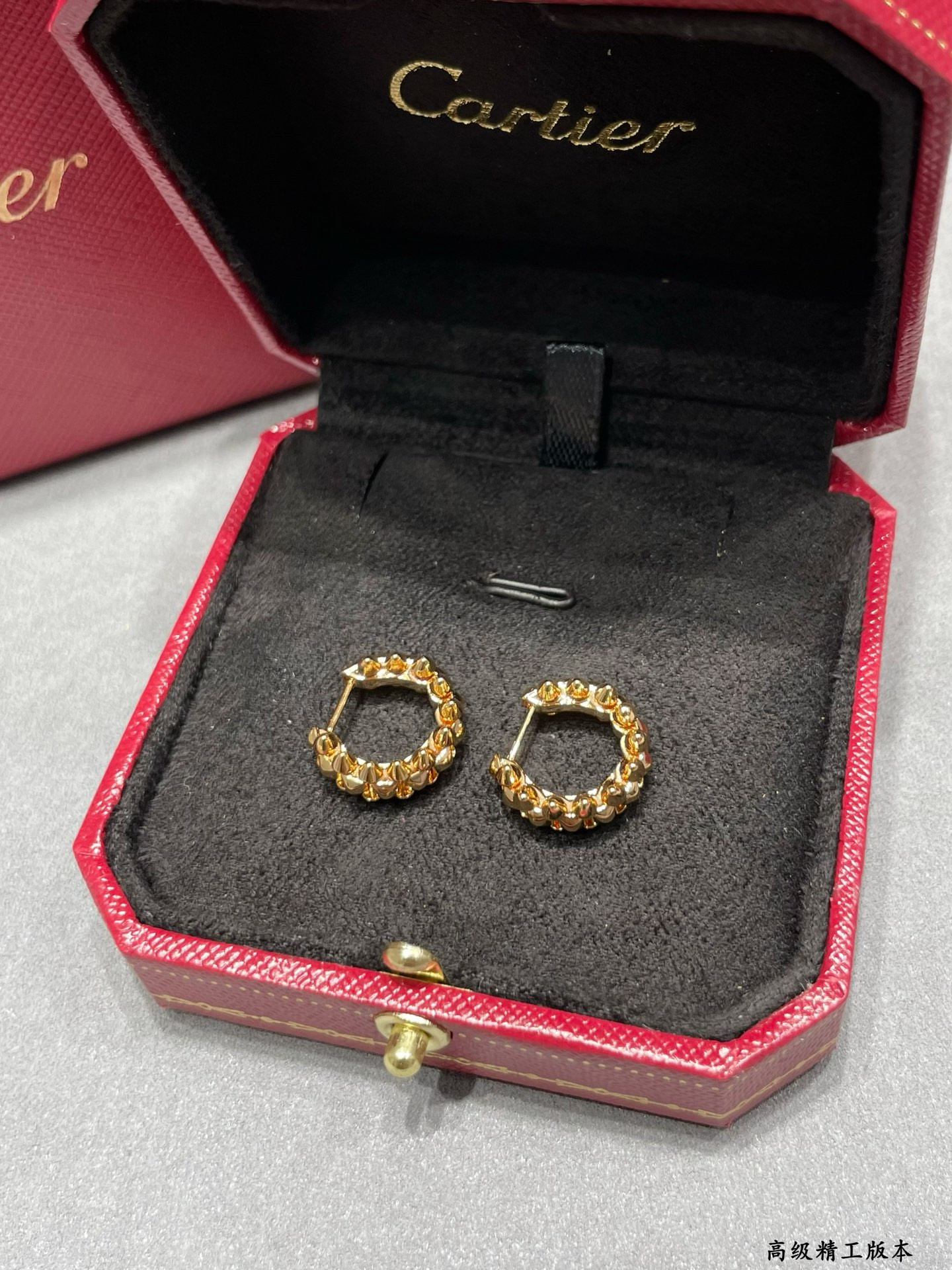 Ca*t1er Mini Bullet Earrings