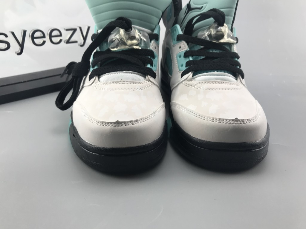 UA AIR JORDAN 5 RETRO ISLAND GREEN