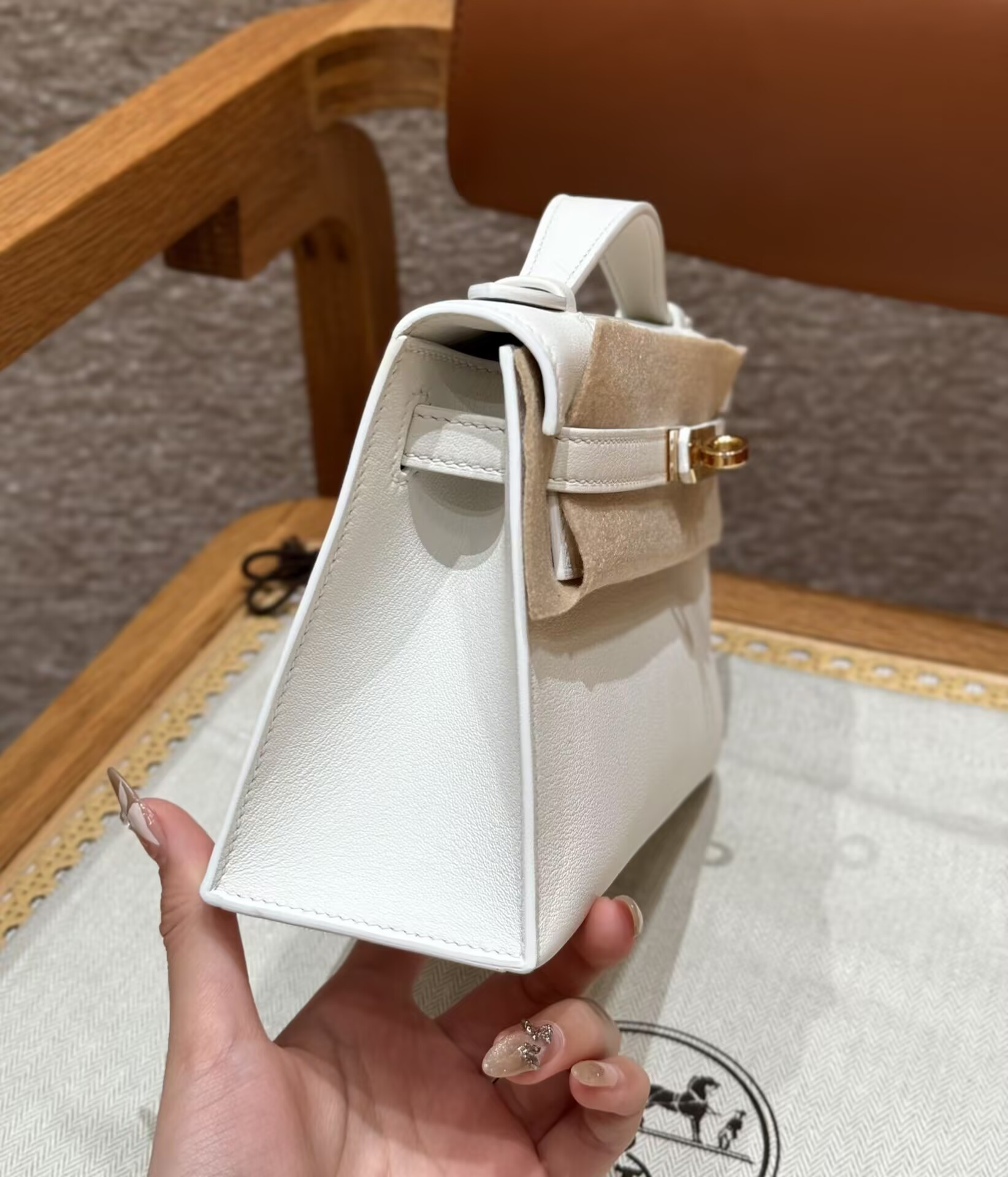 h**me5 kelly mini swift 22 22×7×13cm(cusT0mized 15-20 days production time)