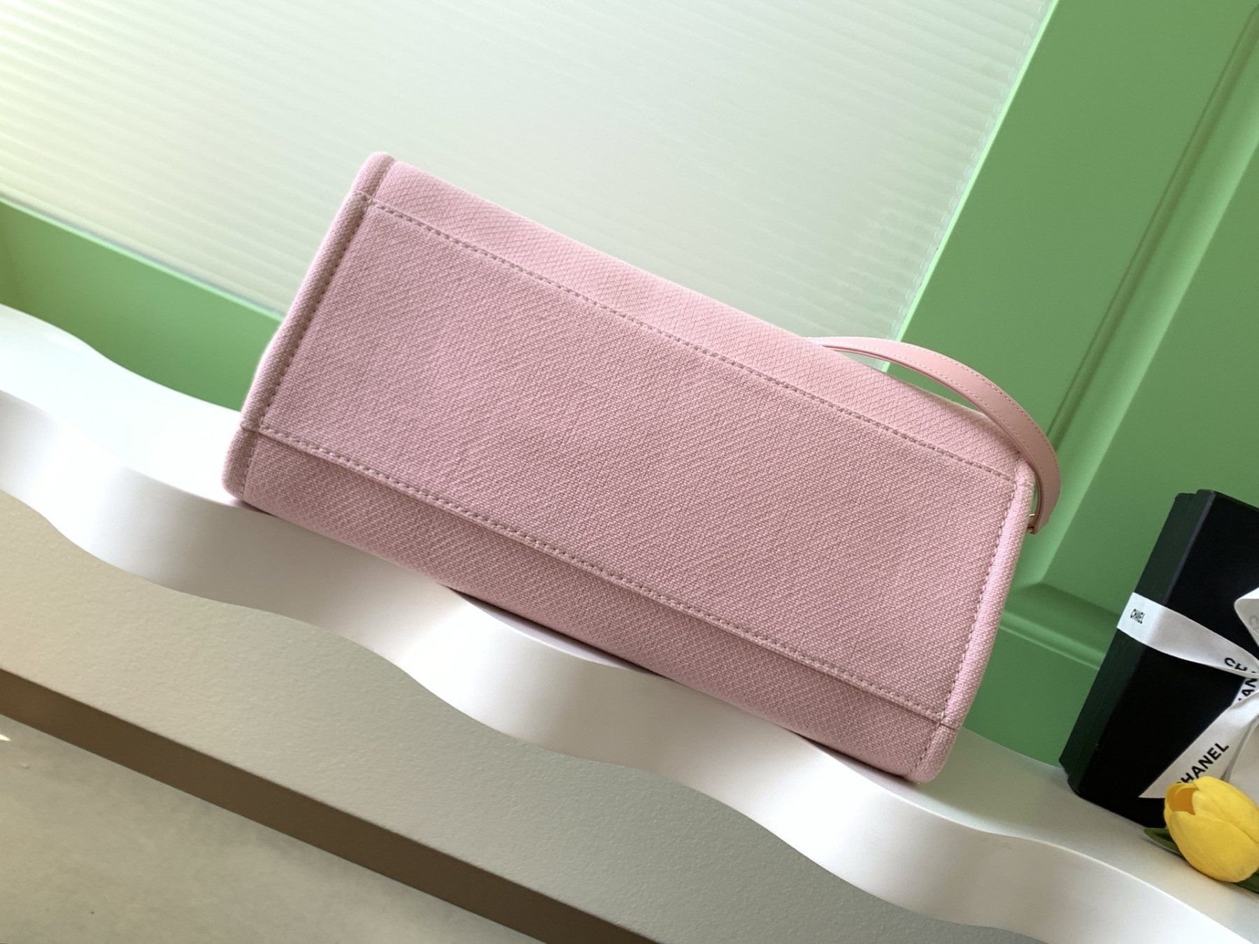 Ch**el deauville tote shopping bag 38x13x22cm