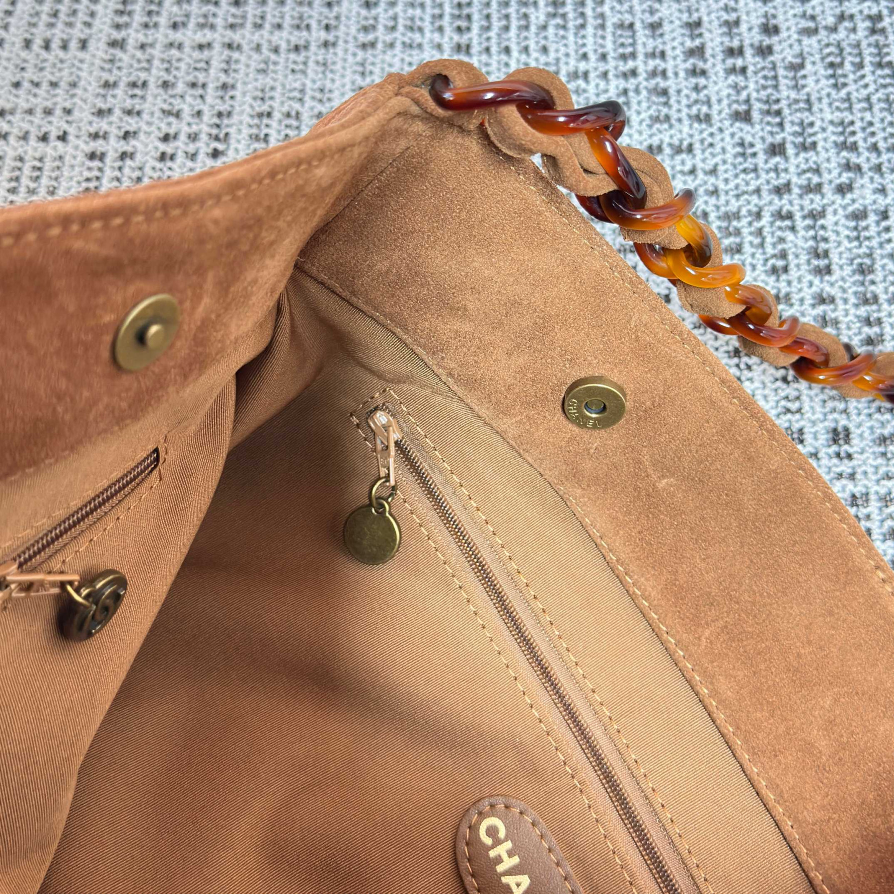 Ch**el hobo bag 33x32cm