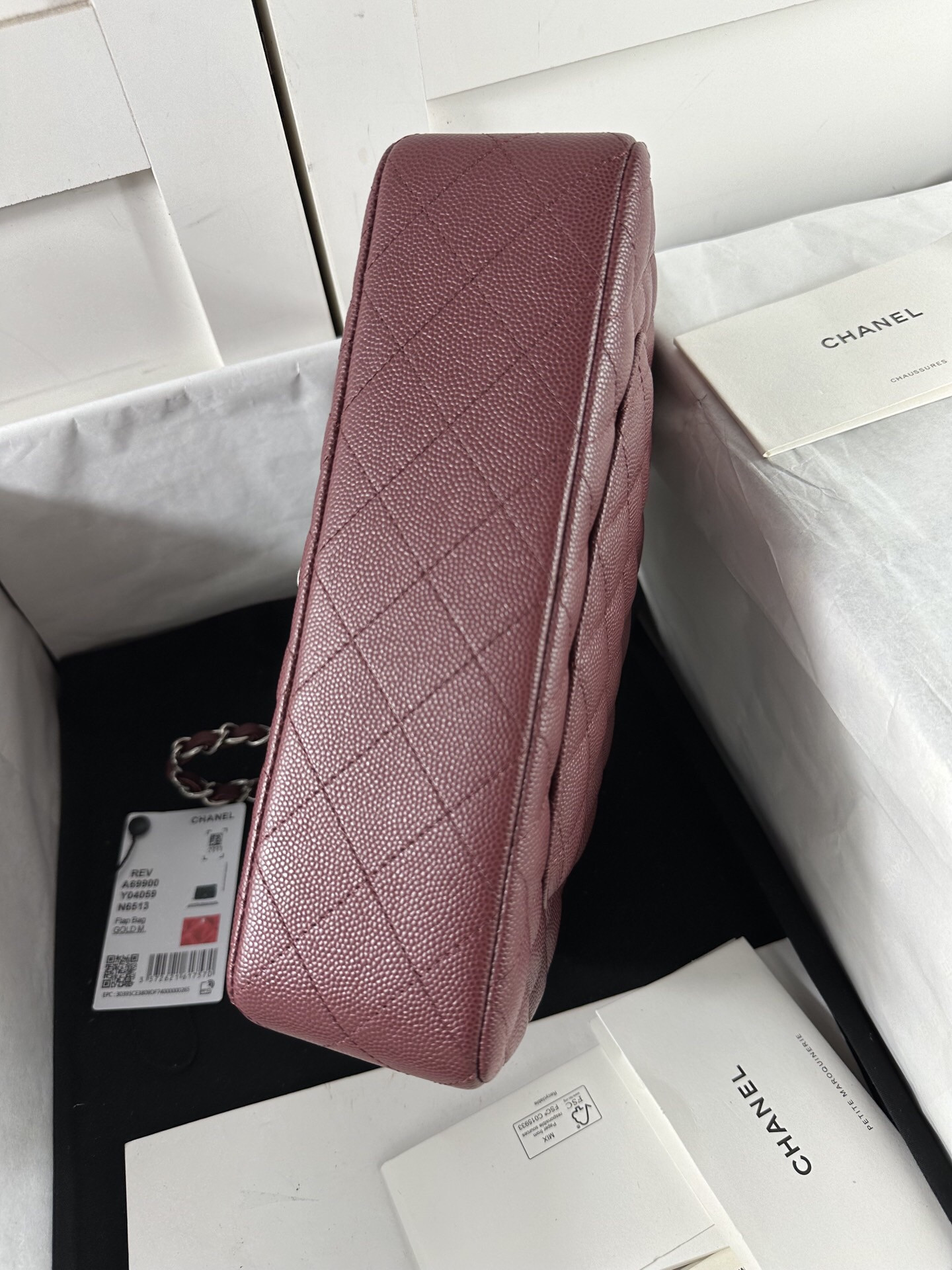 Ch**el CLASSIC 11.12 HANDBAG 14.5×23×6cm