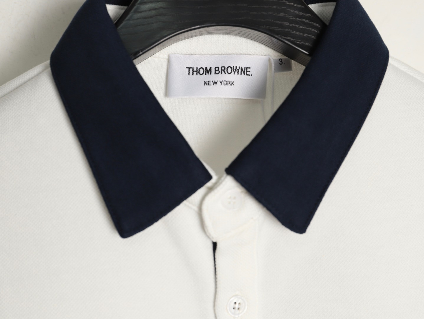 Thom Browne Long-sleeved Polo Shirt