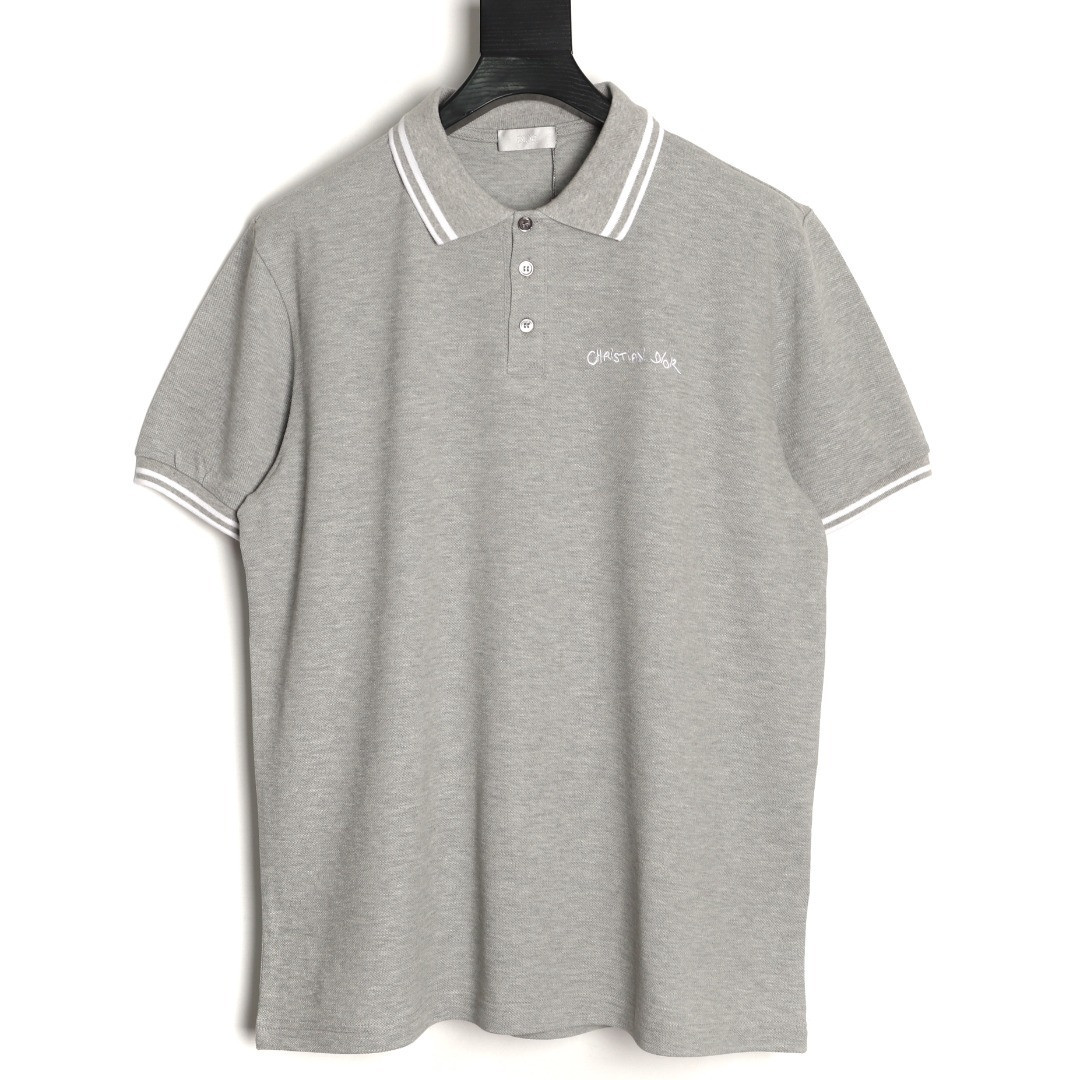 D10r short-sleeved polo shirt