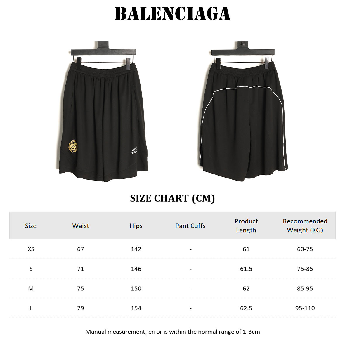 Ba1en*iaga 26ss shorts