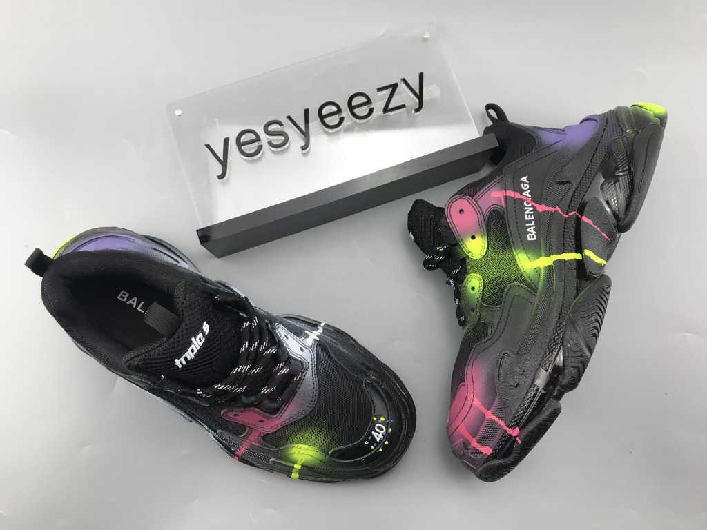 UA TRIPLE S TRAINERS COLORFUL