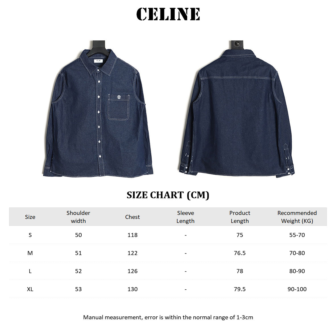 Ce1i*e long-sleeved shirts