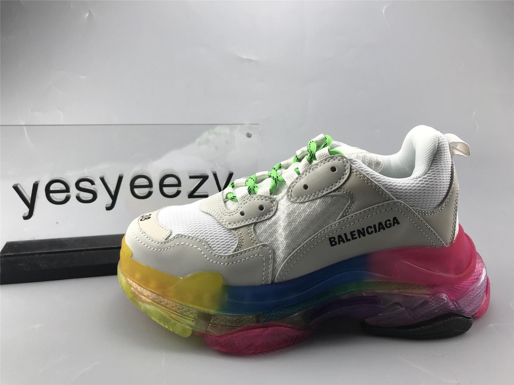 UA TRIPLE S SNEAKER GREY SLIVER WHITE