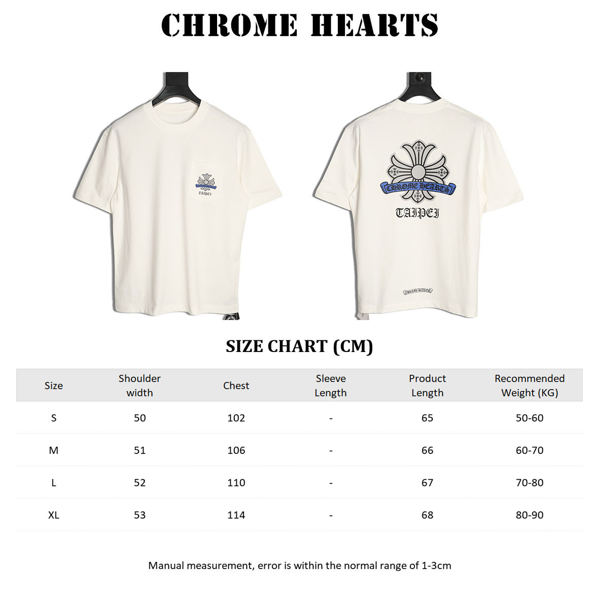 Ch*0me He**ts short-sleeved t-shirt