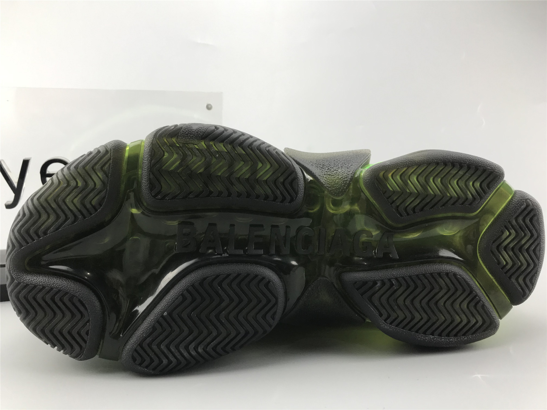 UA TRIPLE S SNEAKER BLACK GREEN